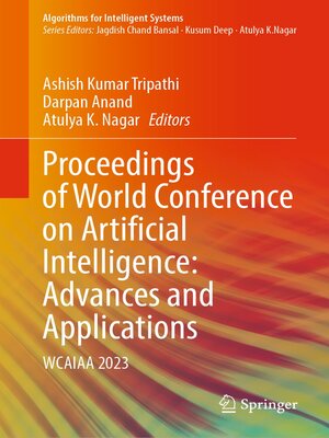 cover image of Proceedings of World Conference on Artificial Intelligence